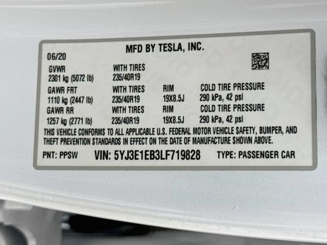 Used 2020 Tesla Model 3 Long Range AWD/4WD image 32