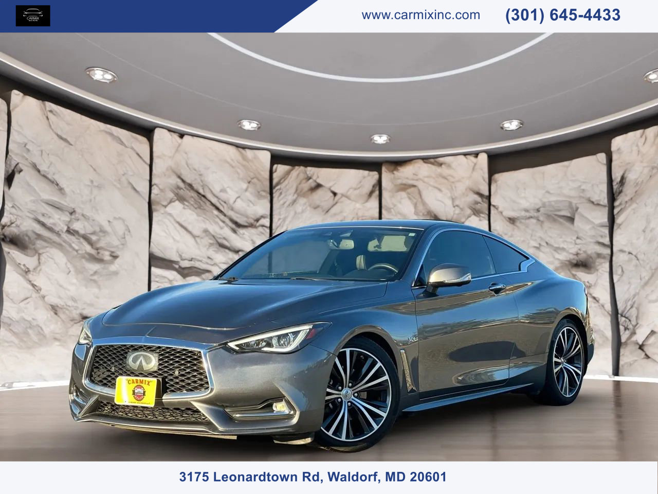 Used 2017 INFINITI Q60 3.0t w/ Premium Plus Package 3.0T image 1