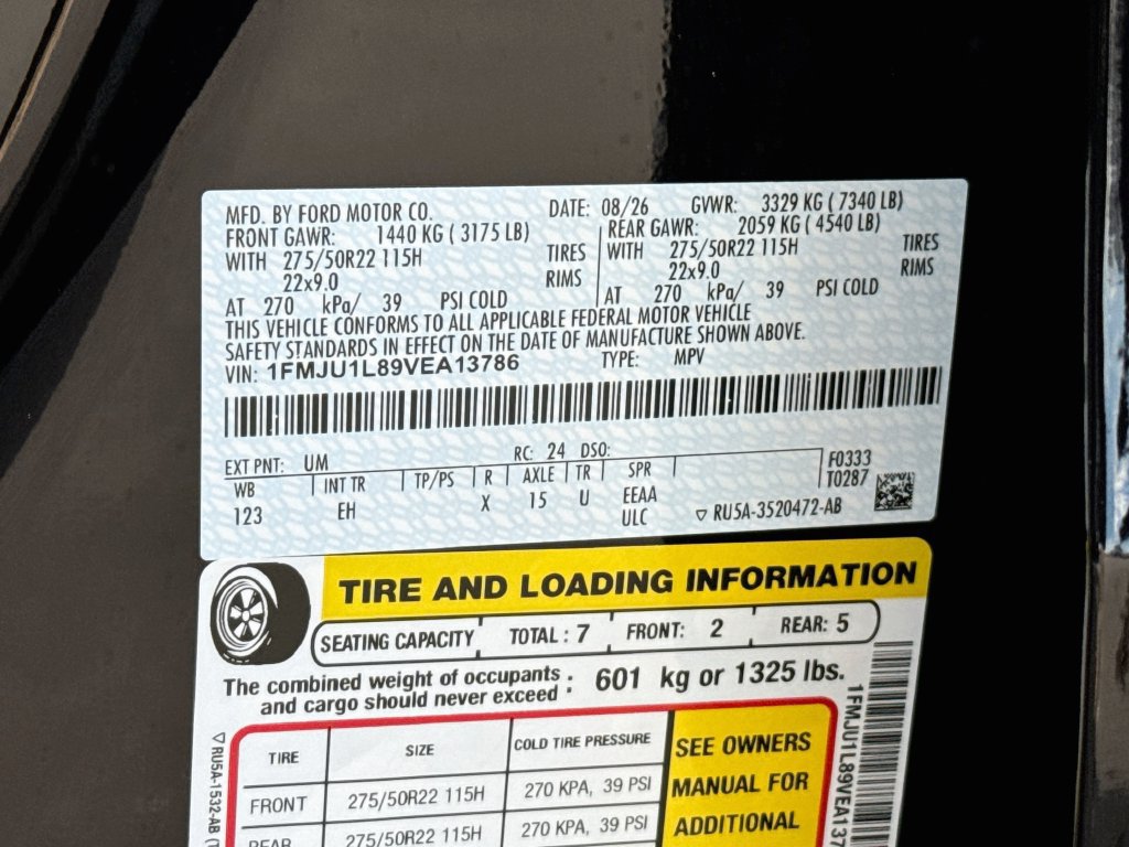 New 2027 Ford Expedition Platinum RWD image 33