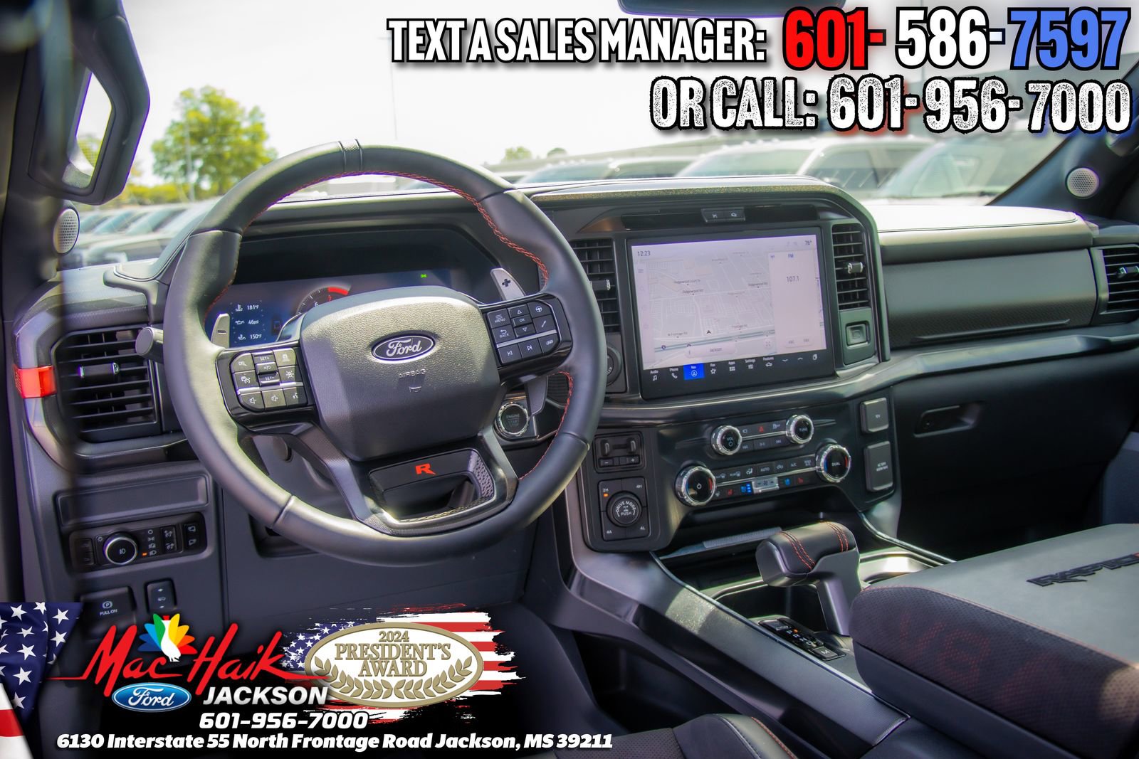Certified 2025 Ford F150 Raptor w/ Equipment Group 803A Raptor R image 12
