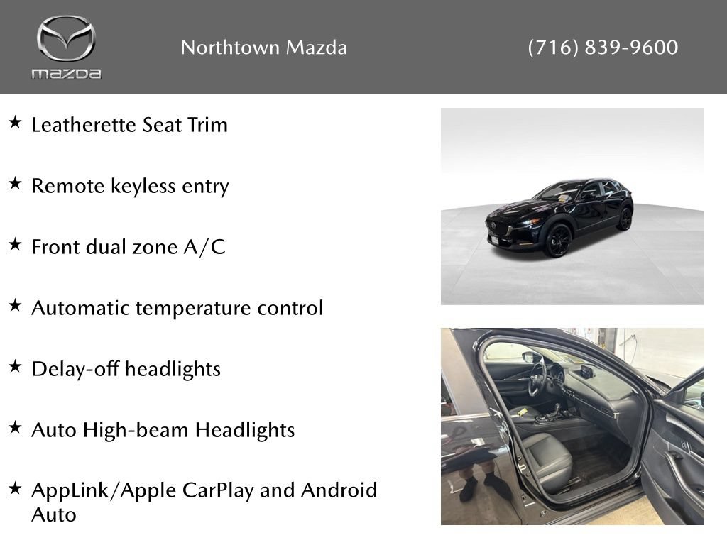 Certified 2024 MAZDA CX-30 AWD 2.5 S w/ Select Sport Pkg image 10