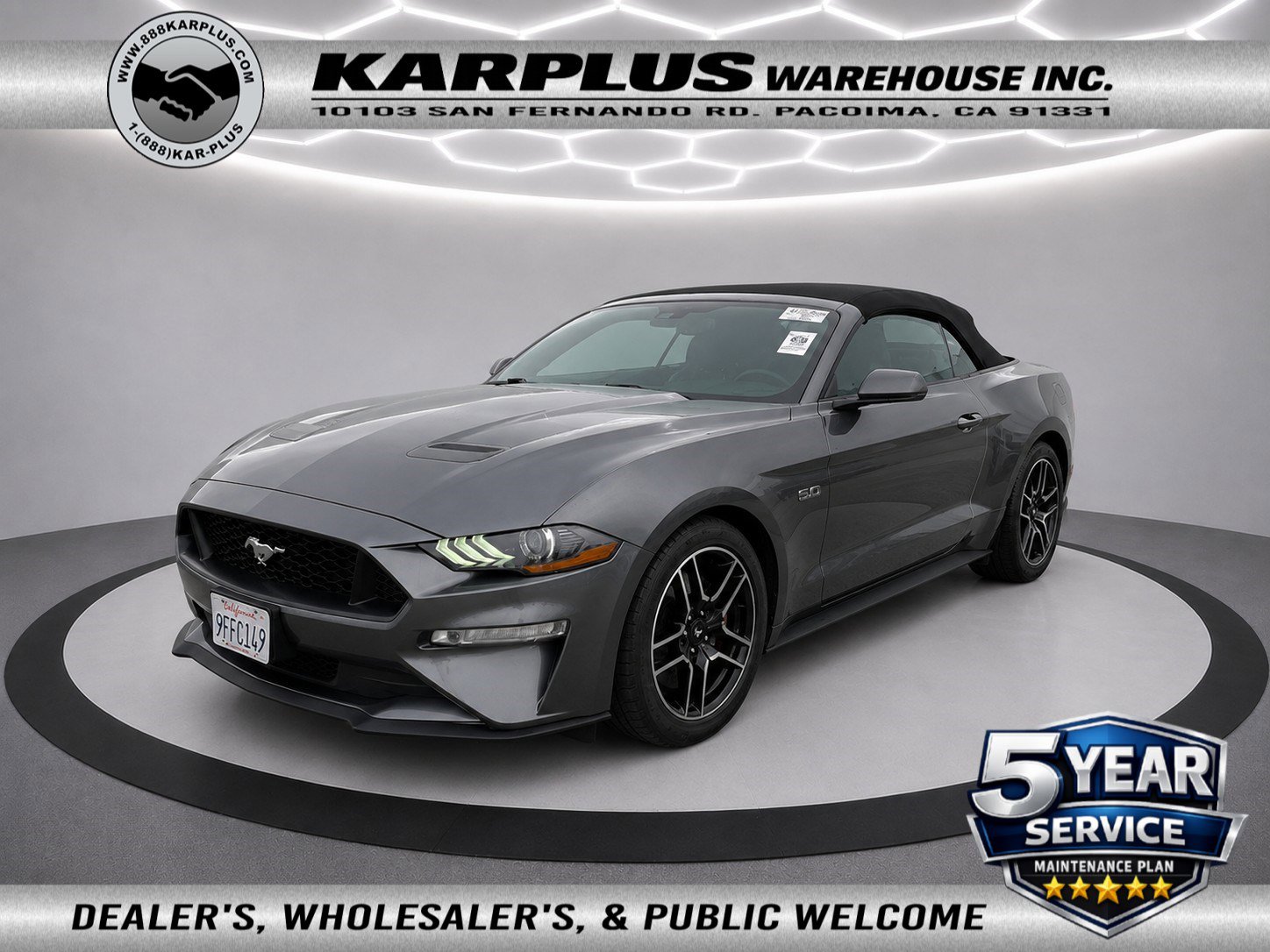 Used 2018 Ford Mustang Premium RWD image 1