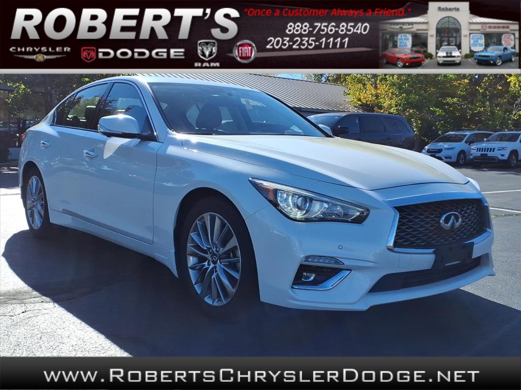 Used 2023 INFINITI Q50 Luxe w/ Cargo Package
