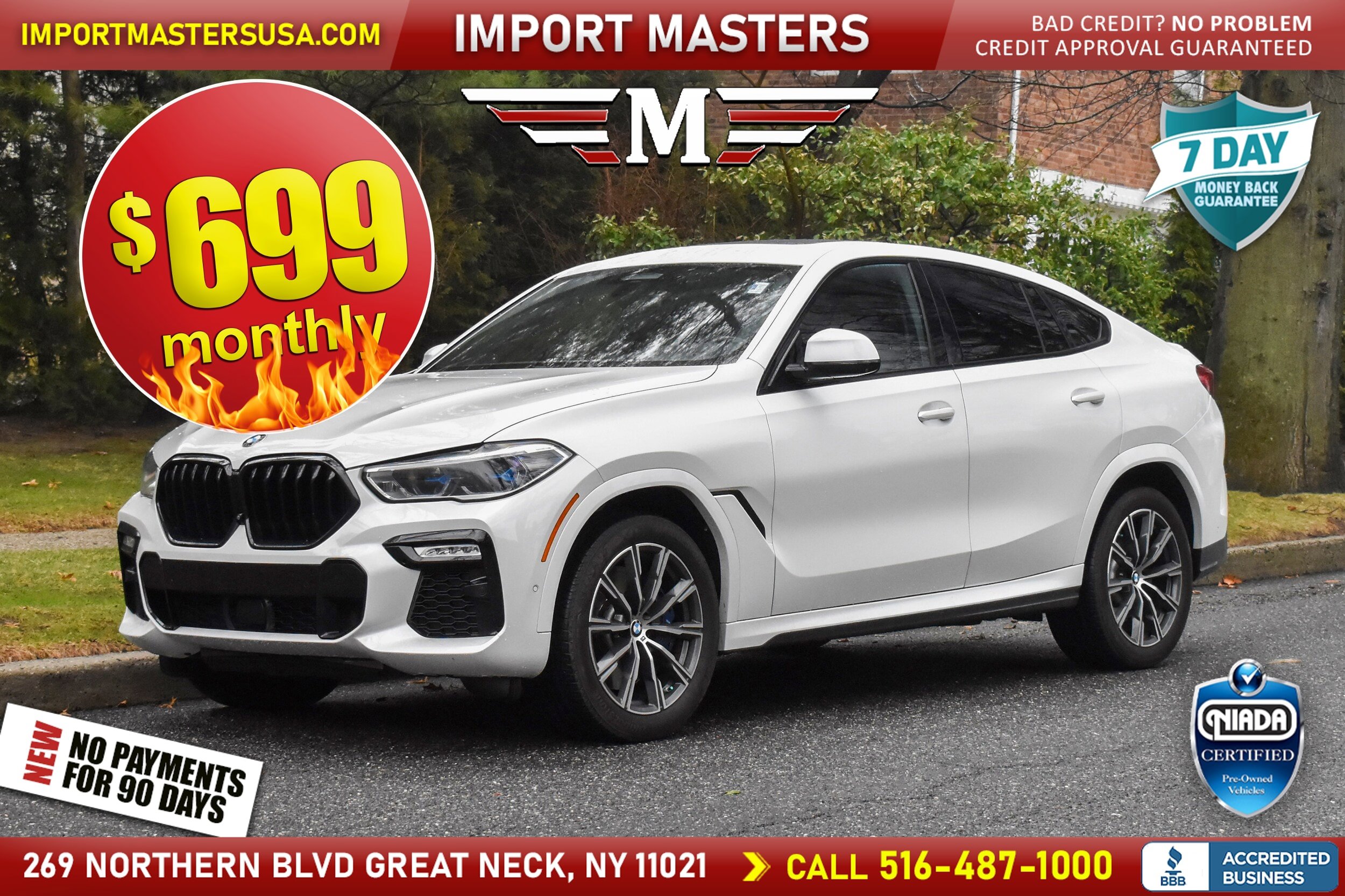 Used 2020 BMW X6 M50i w/ Executive Package