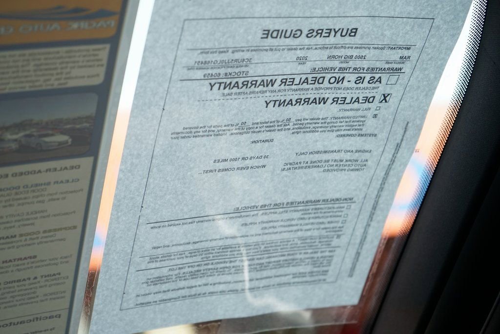 Used 2020 RAM 2500 Lone Star w/ Night Edition image 55