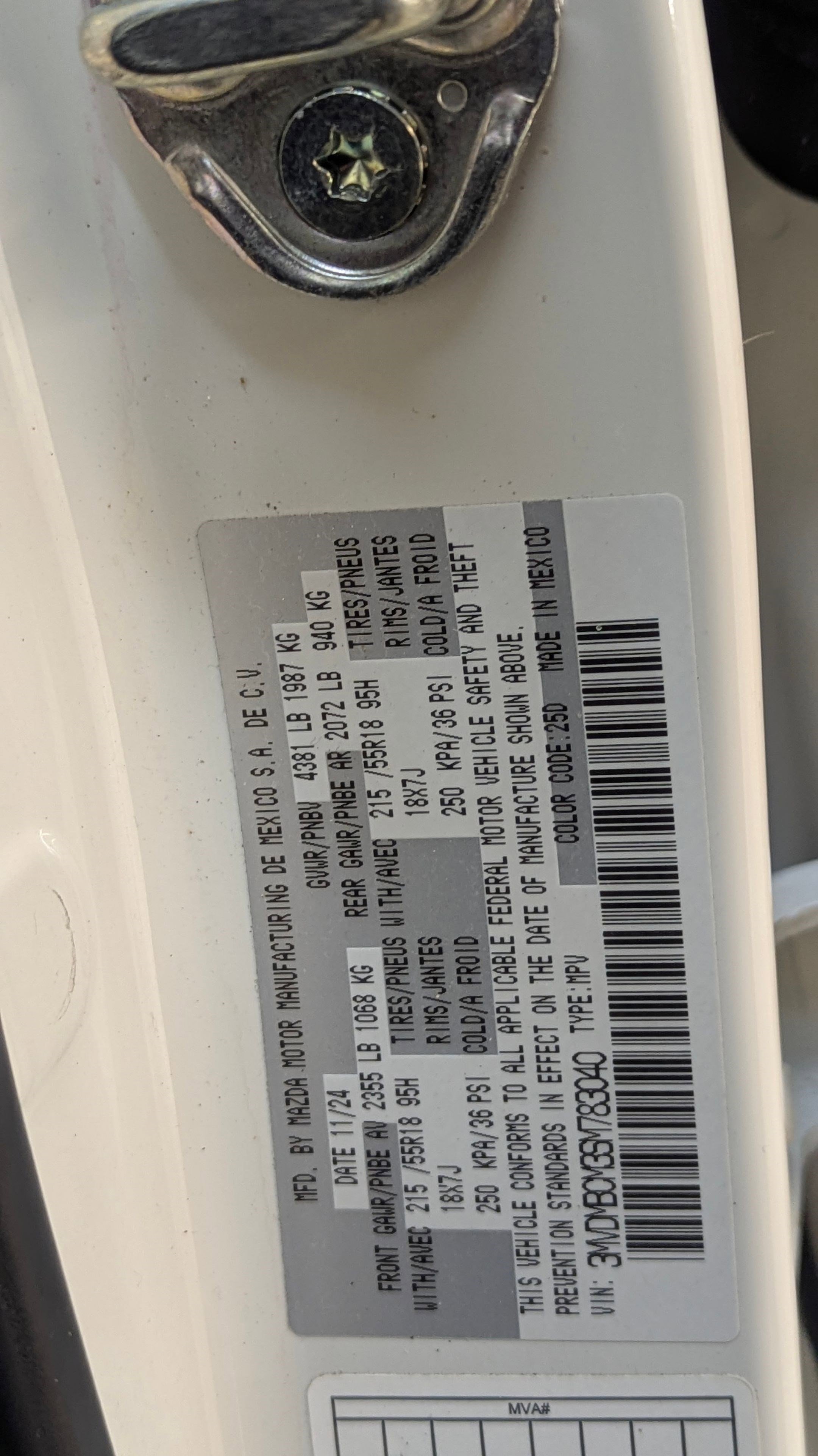 Used 2025 MAZDA CX-30 AWD 2.5 S w/ Preferred Package image 20