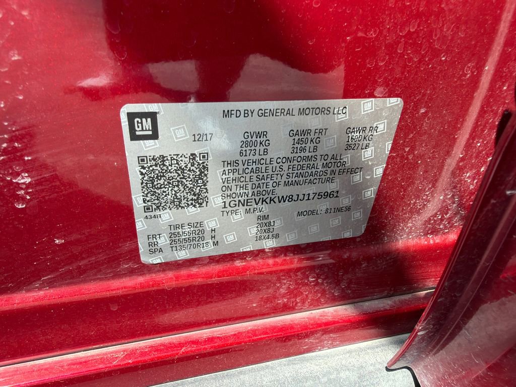 Used 2018 Chevrolet Traverse High Country image 39