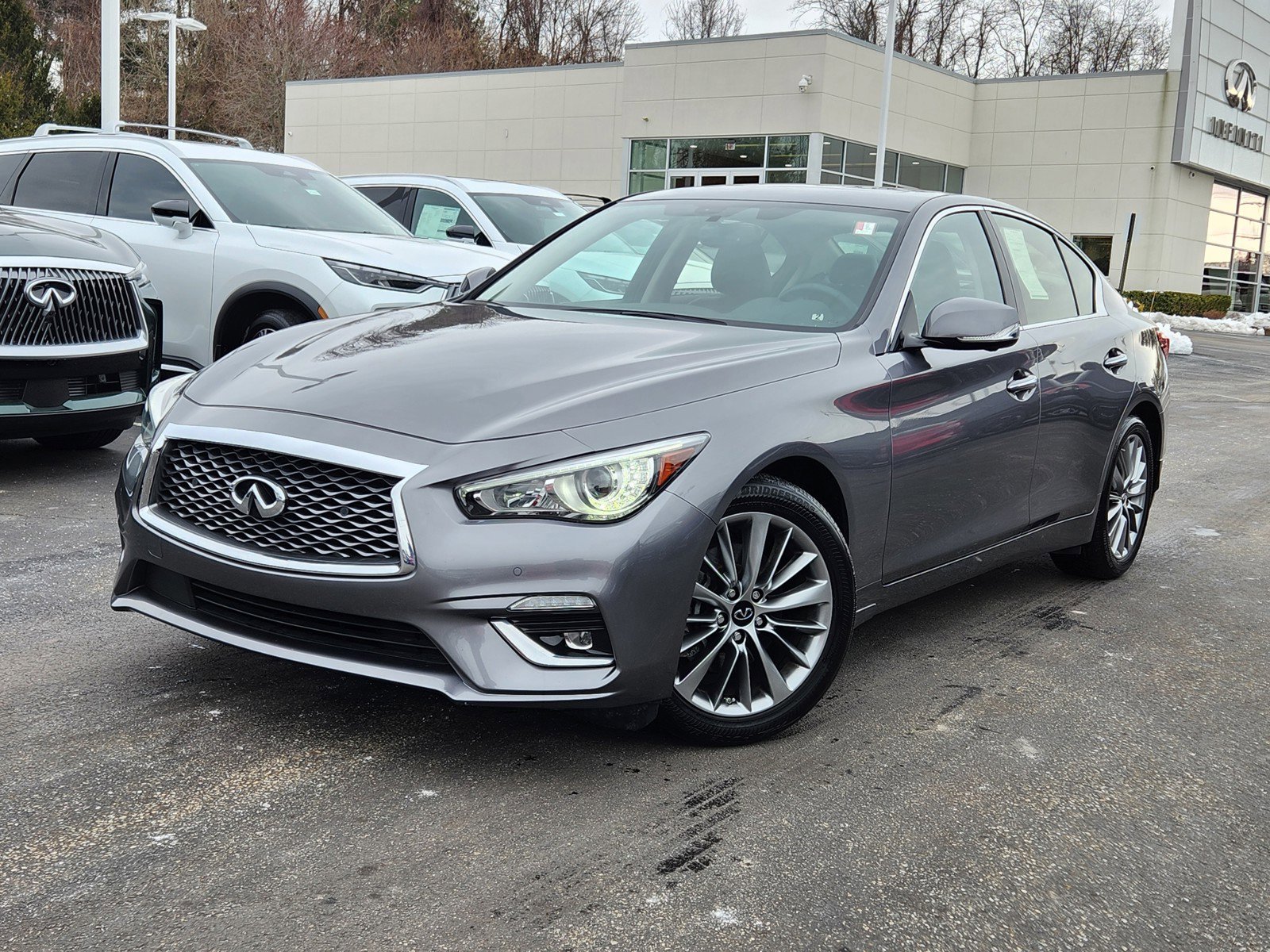 Used 2023 INFINITI Q50 Luxe w/ Cargo Package image 1