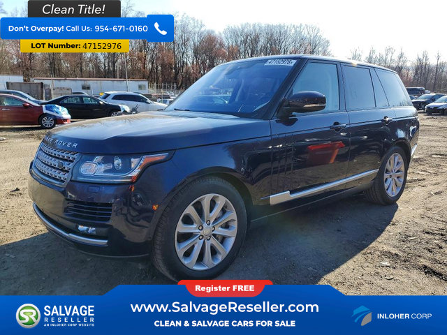 Used 2017 Land Rover Range Rover HSE image 1