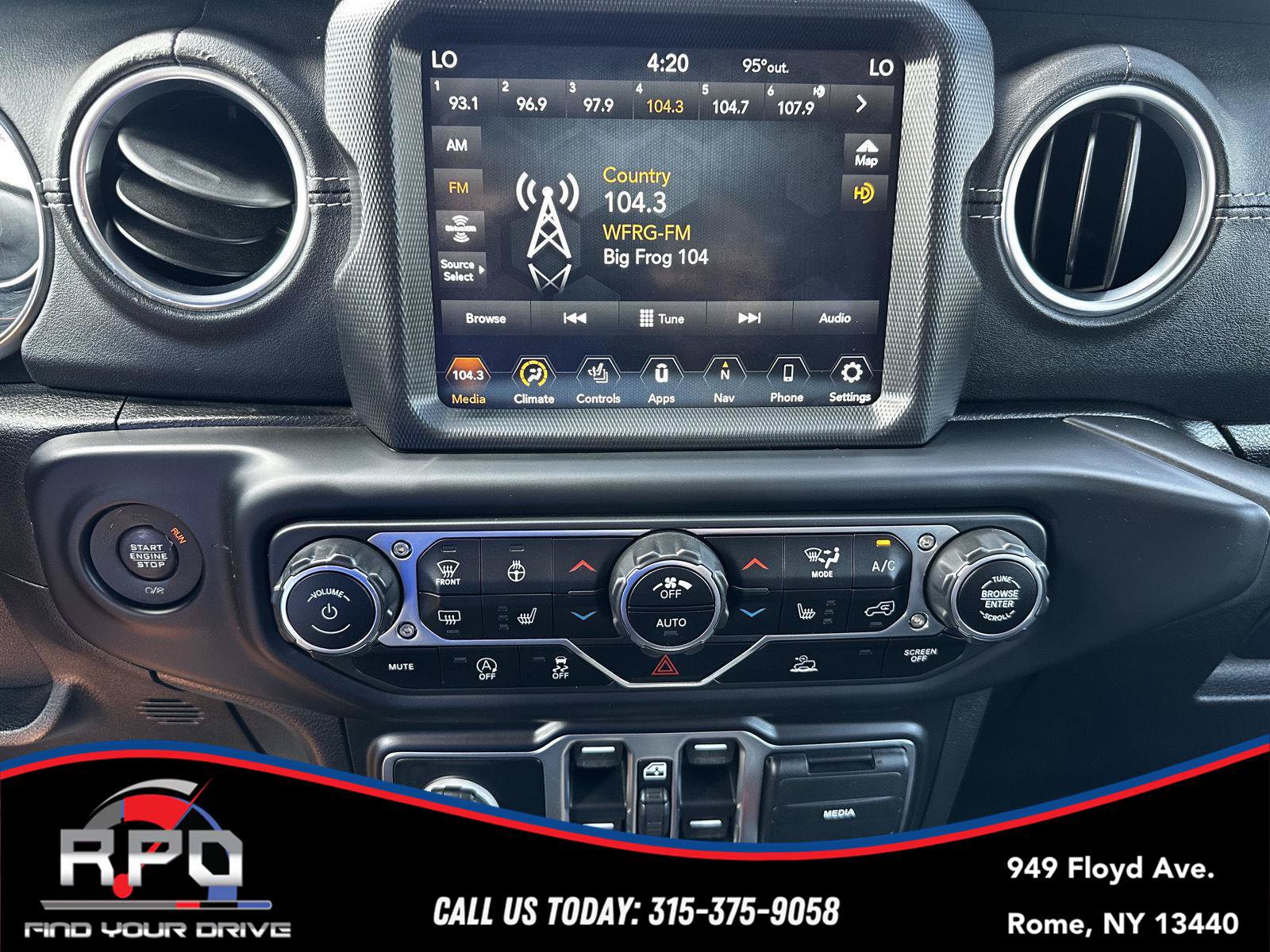 Used 2020 Jeep Gladiator Overland AWD/4WD image 20