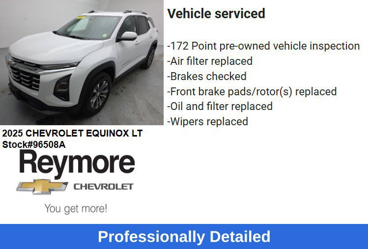 Used 2025 Chevrolet Equinox LT w/ Convenience Package II AWD/4WD image 58