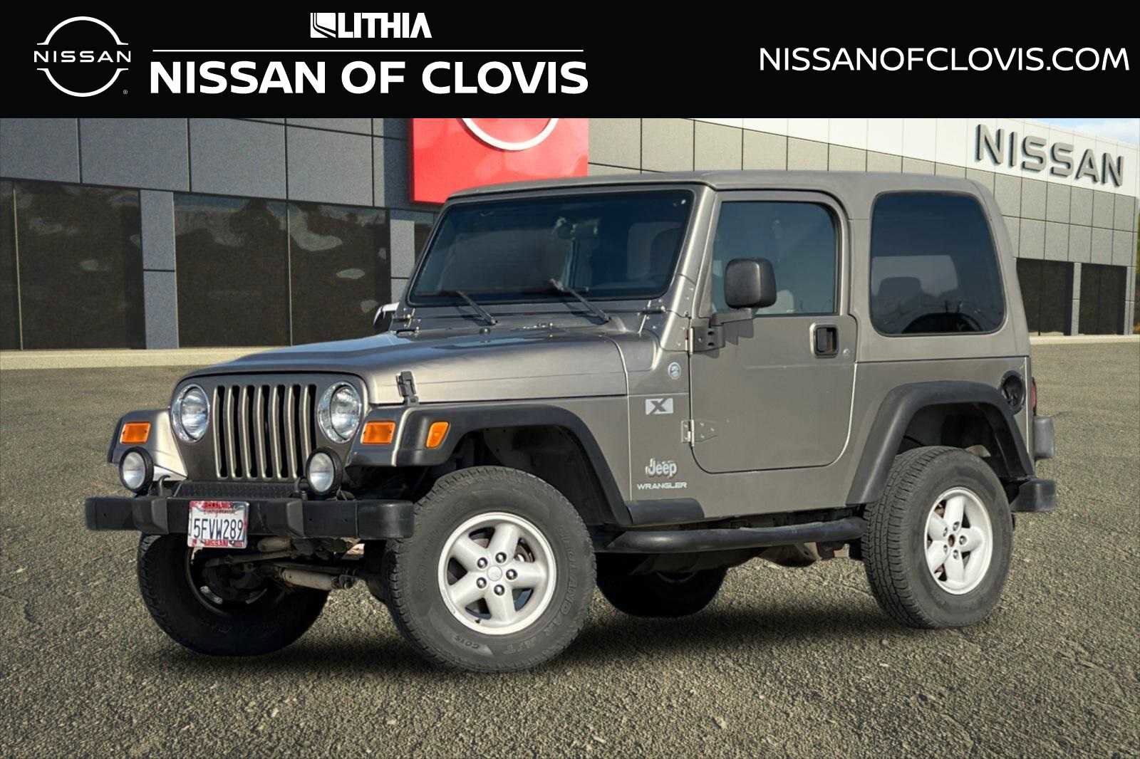 Used 2004 Jeep Wrangler X w/ Full Face Tire & Wheel Group