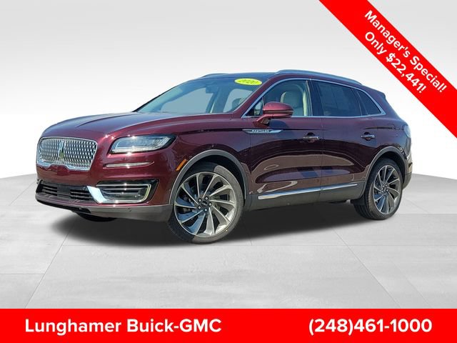 Used 2020 Lincoln Nautilus Reserve w/ Equipment Group 201A
