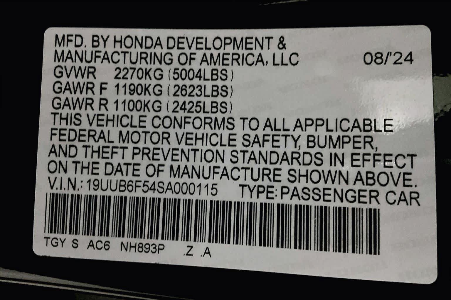 Used 2025 Acura TLX w/ A-SPEC Package AWD/4WD image 33