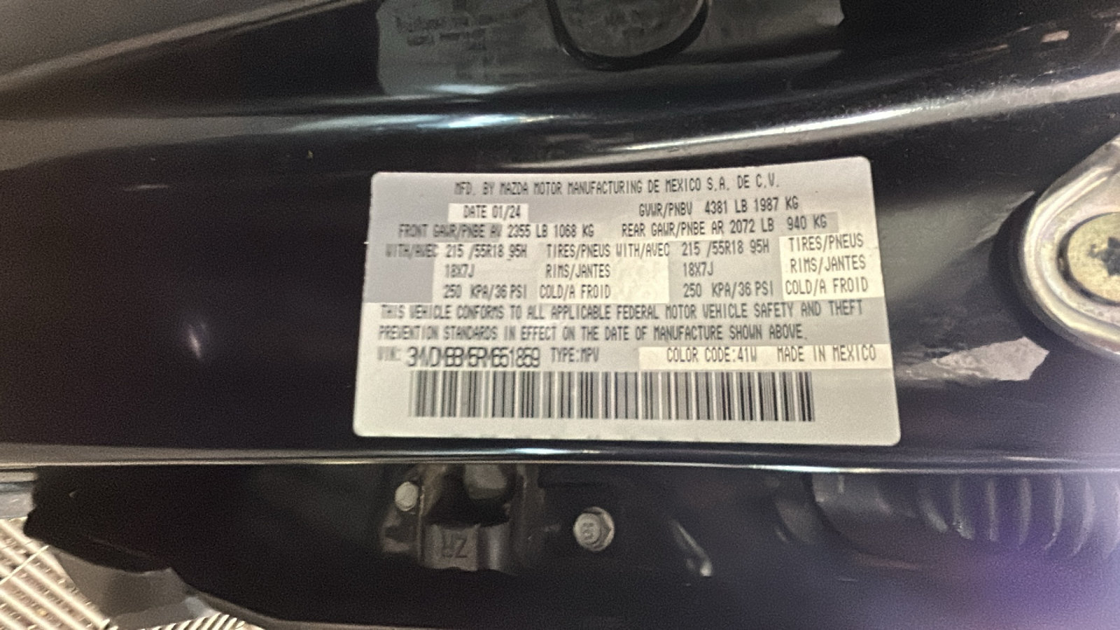 Used 2024 MAZDA CX-30 AWD 2.5 S w/ Select Sport Pkg image 11