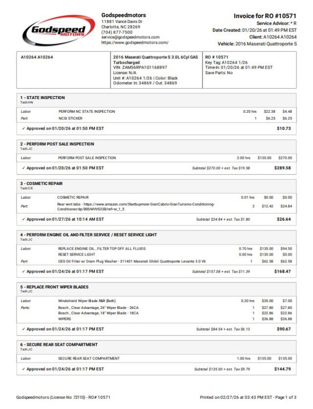 Used 2016 Maserati Quattroporte S image 50