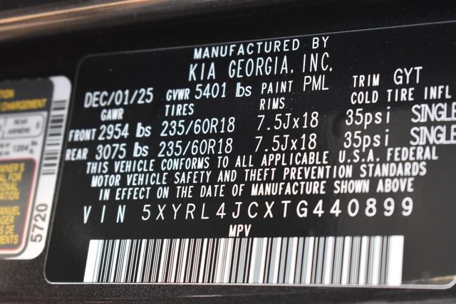 New 2026 Kia Sorento S w/ S Panoramic Sunroof Package FWD image 36