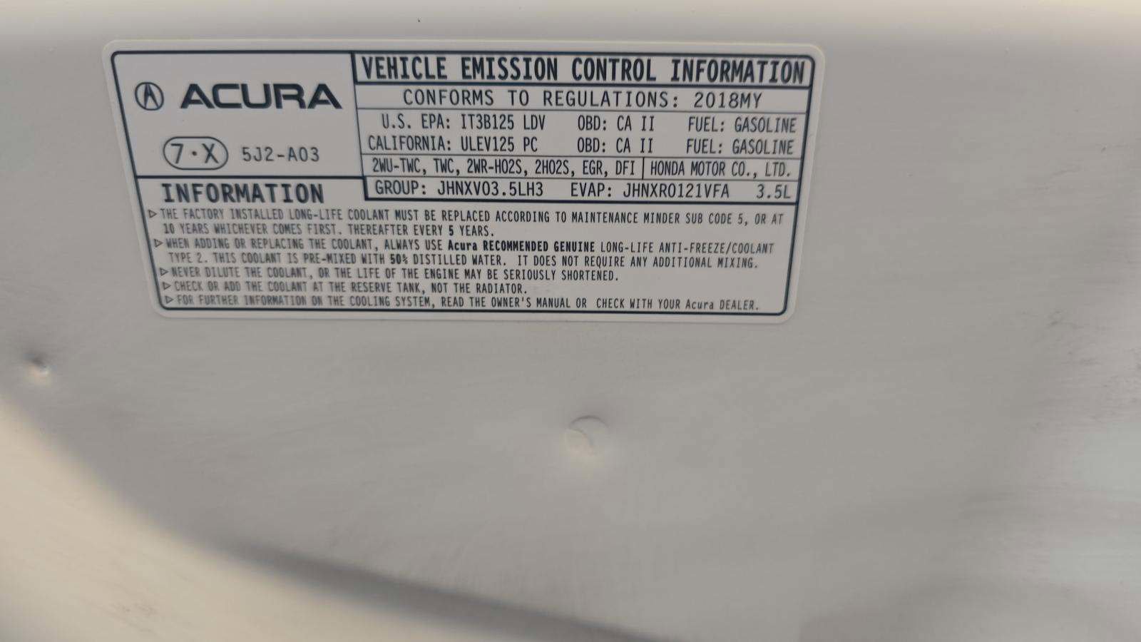 Used 2018 Acura TLX V6 w/ Technology & A-SPEC Pkg image 22