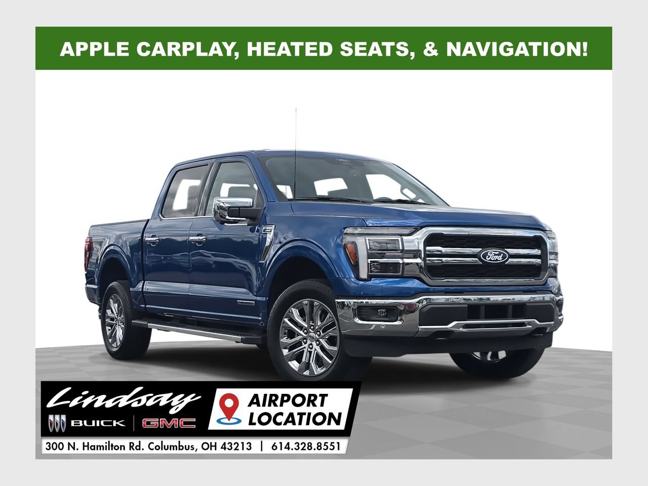 Used 2025 Ford F150 Lariat w/ Equipment Group 502A High