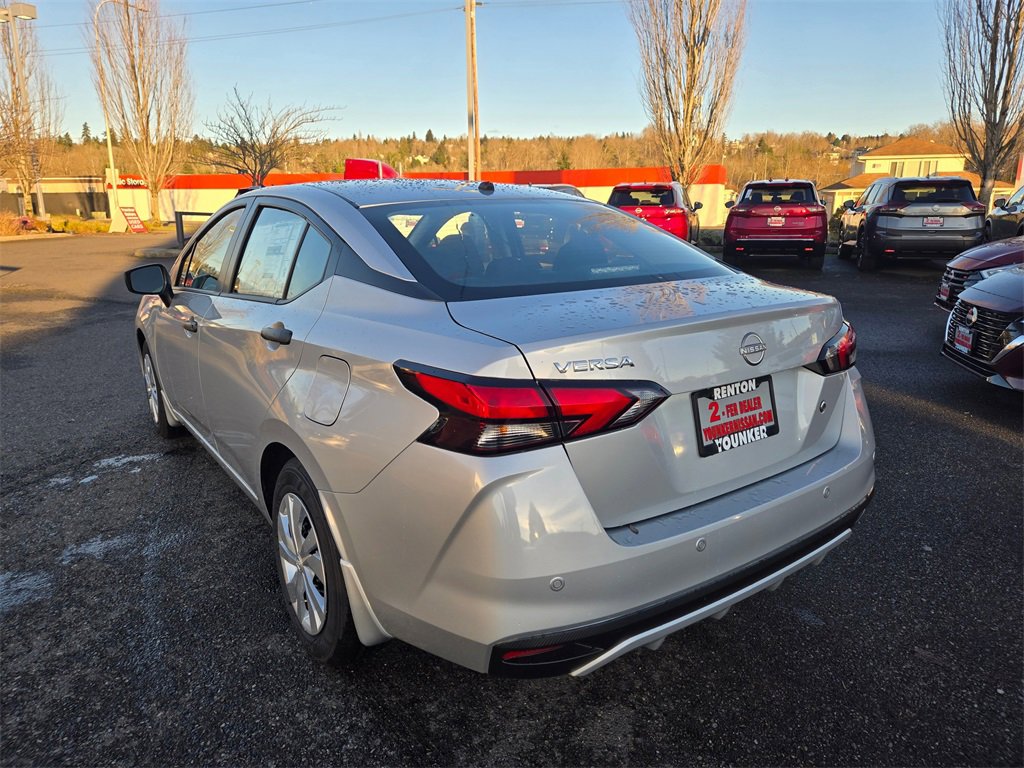 New 2025 Nissan Versa S w/ Trunk Package image 4