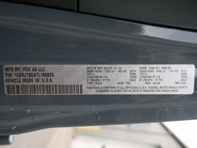 New 2026 Jeep Gladiator Rubicon AWD/4WD image 27