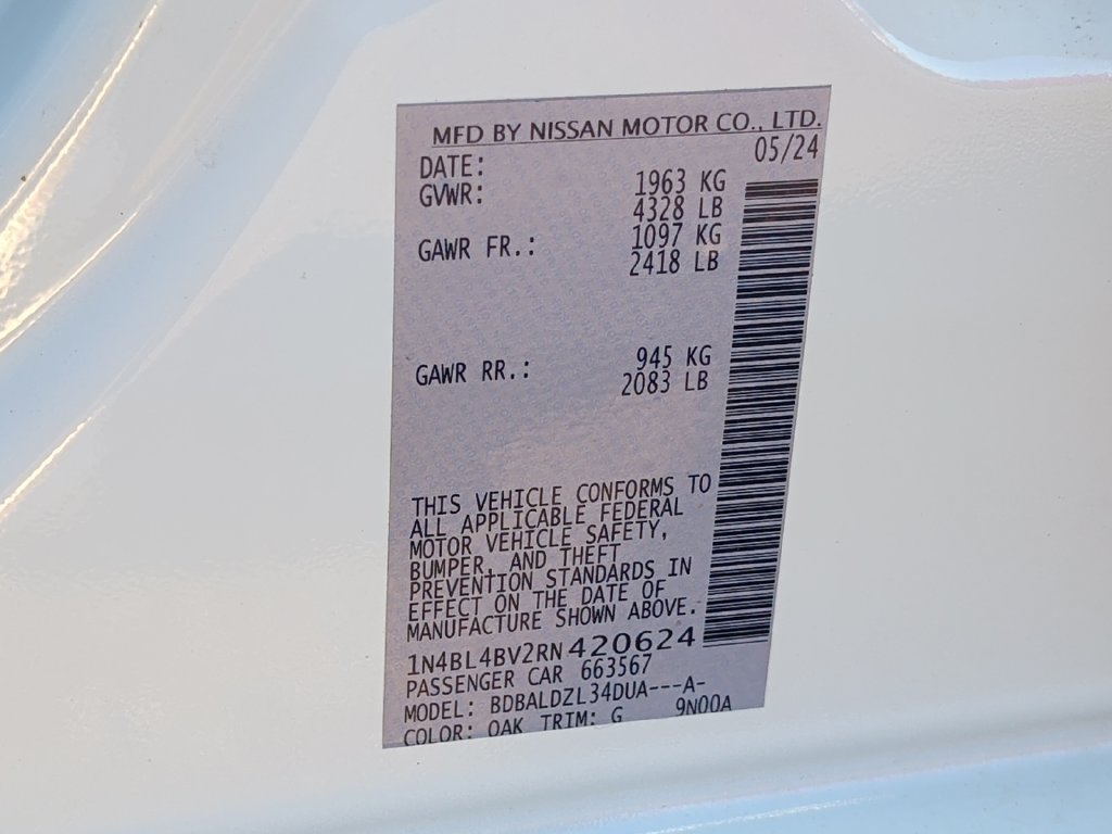 Used 2024 Nissan Altima 2.5 S FWD image 40