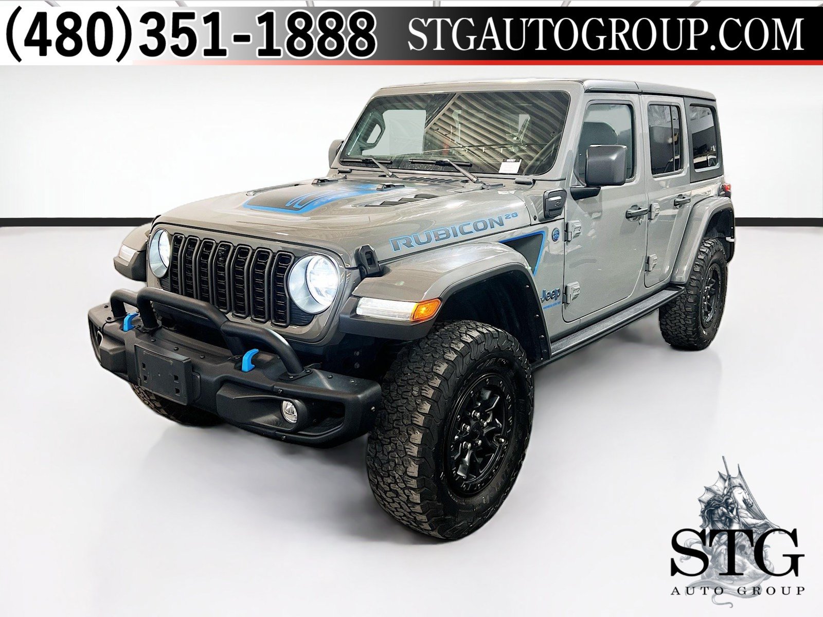 Used 2023 Jeep Wrangler Unlimited Rubicon 4xe AWD/4WD image 1