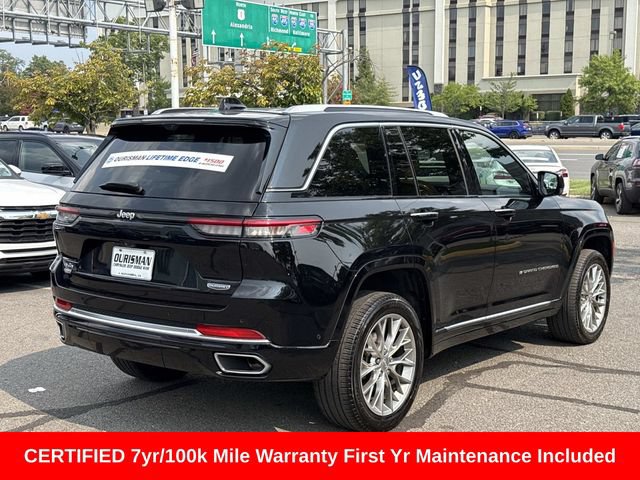 Used 2023 Jeep Grand Cherokee Summit w/ Adv Protech Group IV AWD/4WD image 3