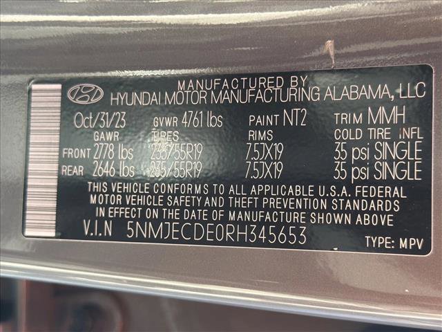 Used 2024 Hyundai Tucson Limited image 28