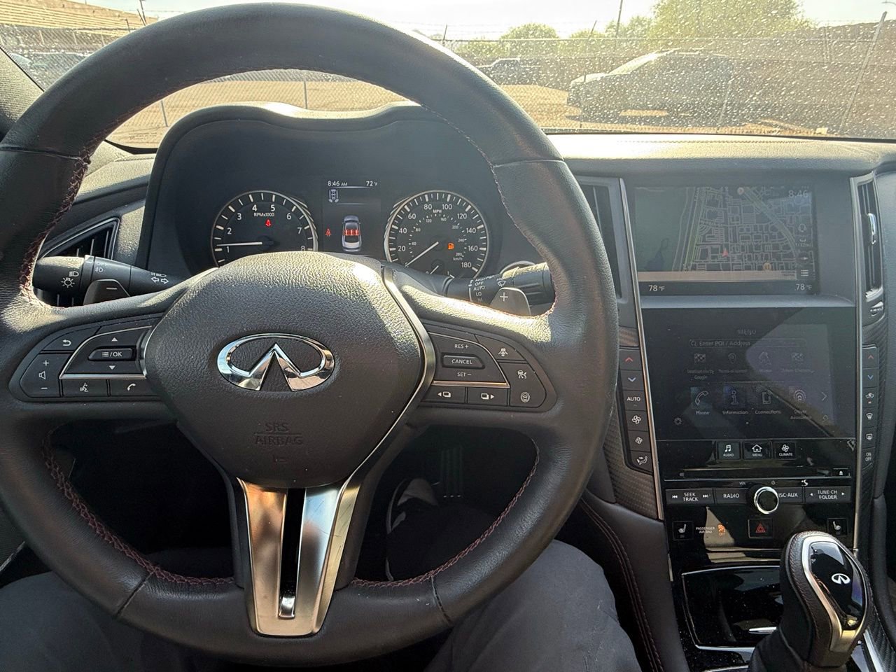 Certified 2023 INFINITI Q50 Red Sport 400 image 21