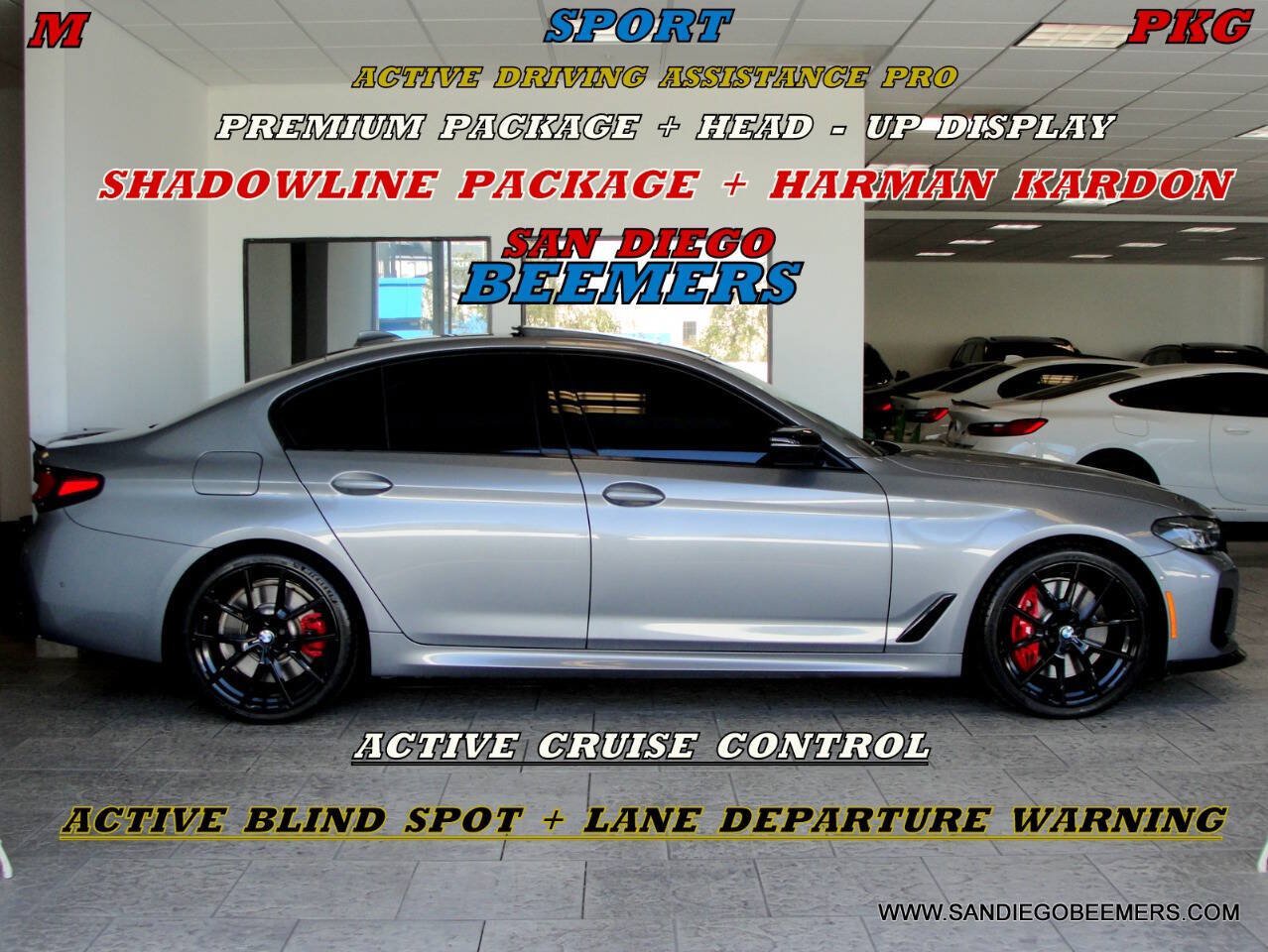 Used 2023 BMW 540i w/ M Sport Package RWD image 17