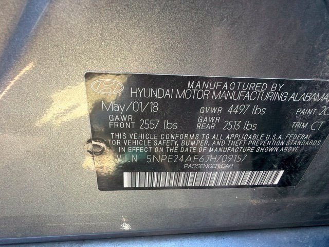 Used 2018 Hyundai Sonata SE FWD image 27