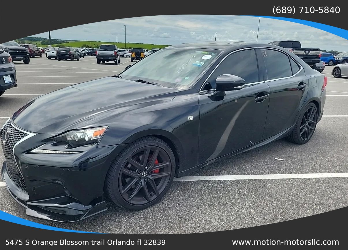 Used 2015 Lexus IS 250 w/ F-Sport Package RWD image 1