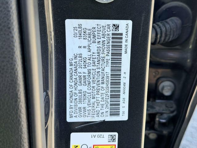 Used 2025 Honda Civic Sport image 25