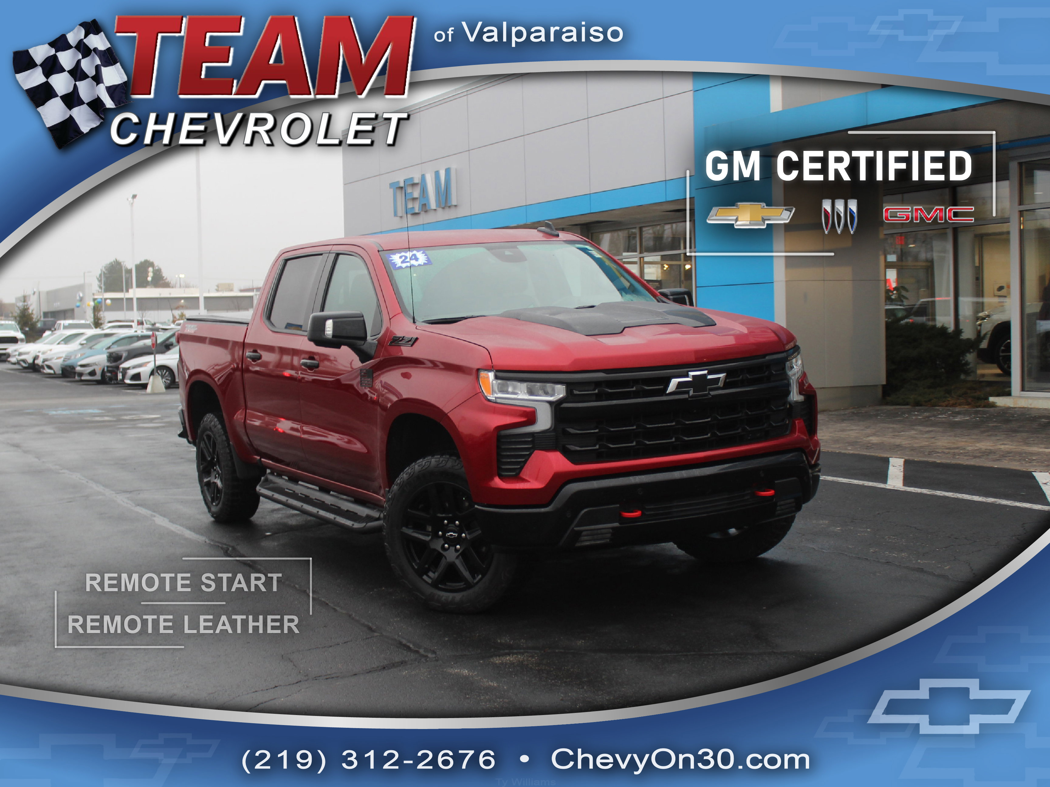 Certified 2024 Chevrolet Silverado 1500 LT Trail Boss w/ LT Trail Boss Premium Package