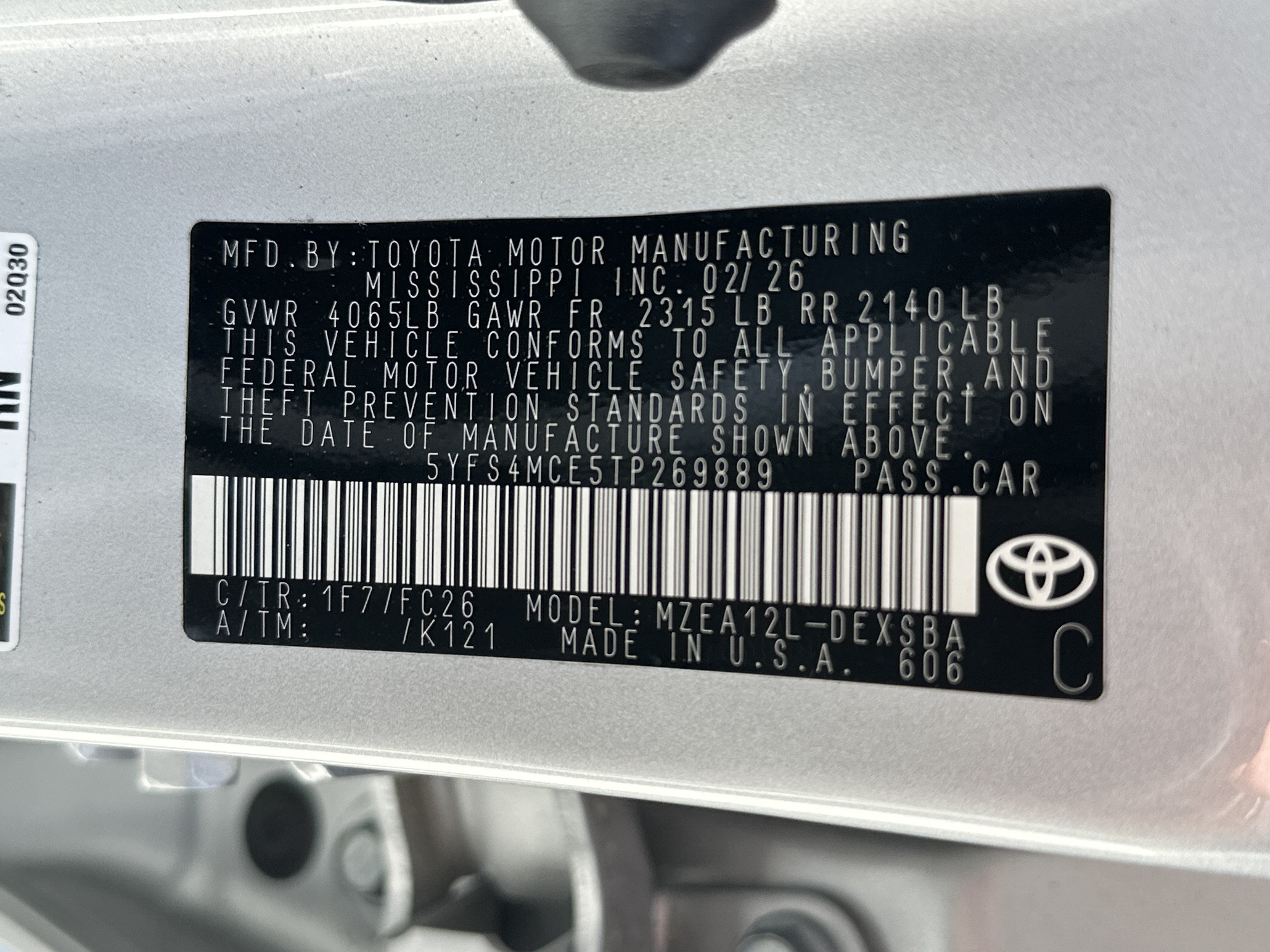Certified 2026 Toyota Corolla SE FWD image 35