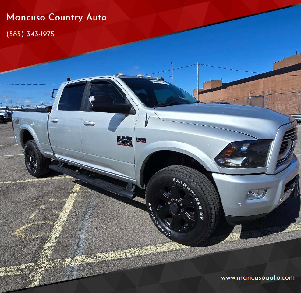 Used 2018 RAM 2500 Big Horn w/ Sport Appearance Group