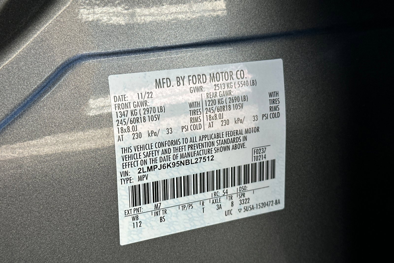 Used 2022 Lincoln Nautilus Reserve w/ Luxury Package image 28