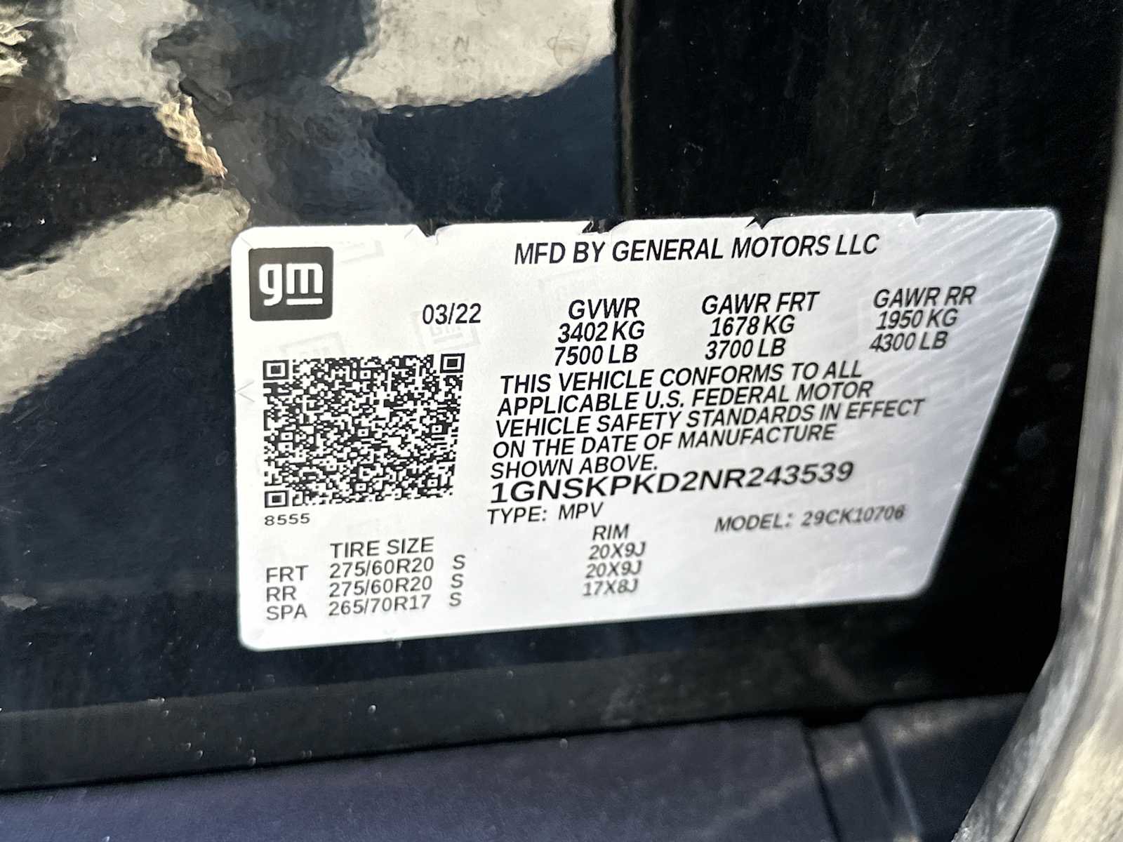 Used 2022 Chevrolet Tahoe Z71 image 27