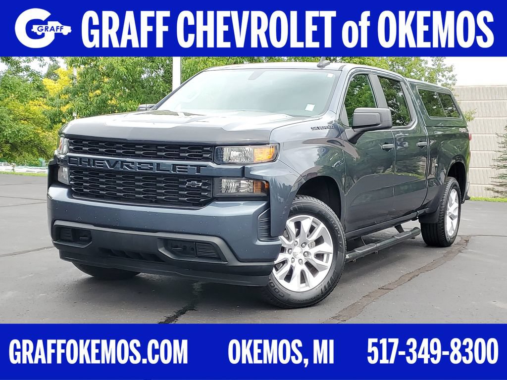 Certified 2020 Chevrolet Silverado 1500 Custom w/ Custom Value Package AWD/4WD image 1