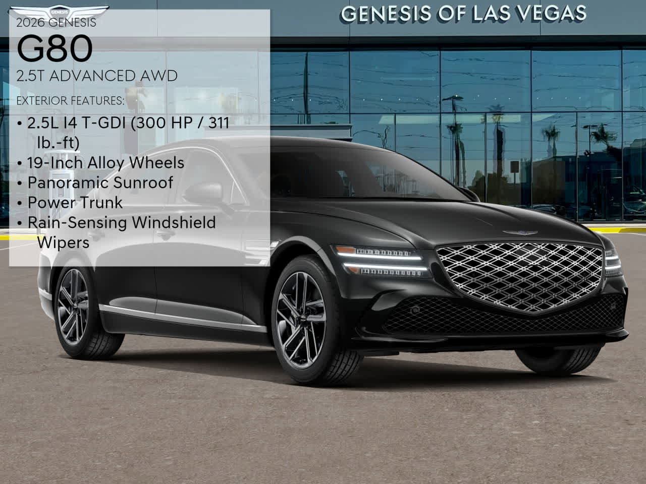 New 2026 Genesis G80 2.5T Advanced image 3