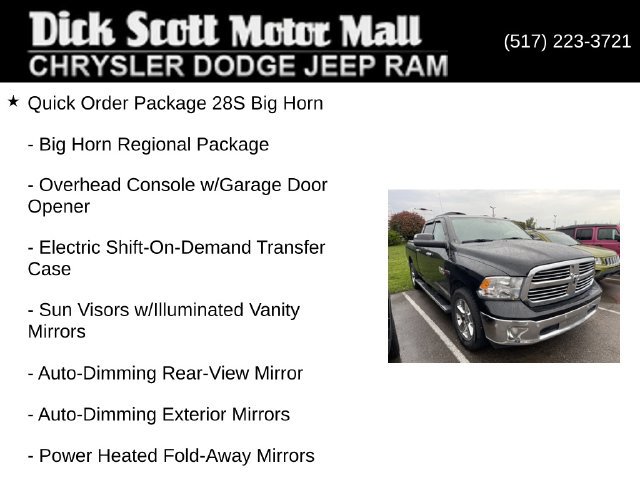 Used 2018 RAM 1500 Big Horn AWD/4WD image 4