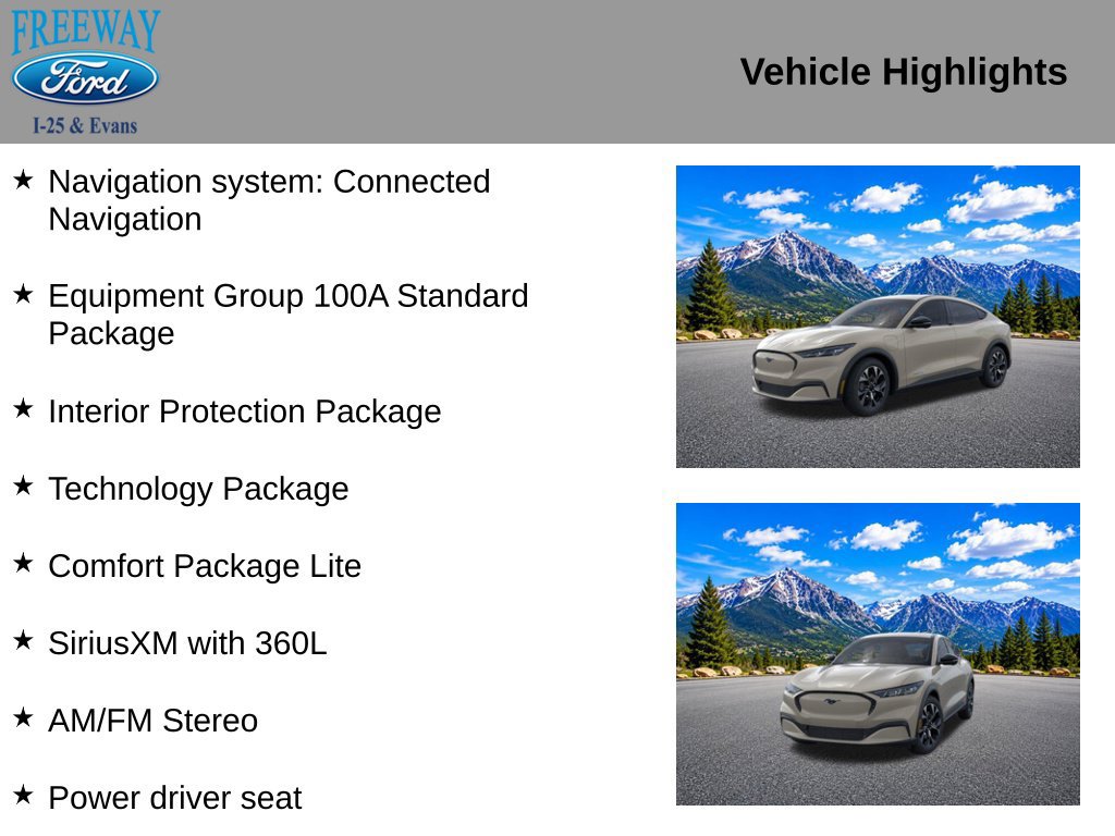 New 2026 Ford Mustang Mach-E Select w/ Comfort Package Lite AWD/4WD image 2