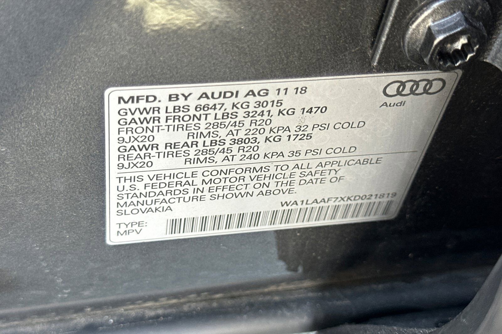 Used 2019 Audi Q7 3.0T Premium Plus w/ Premium Plus Package AWD/4WD image 31