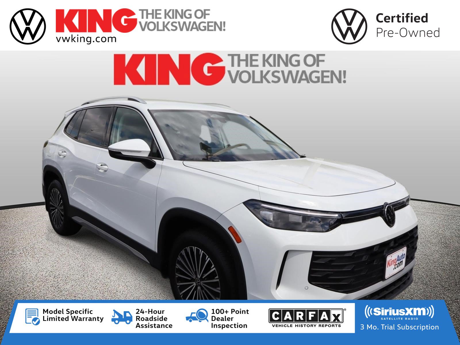 Certified 2025 Volkswagen Tiguan S w/ 18" Wheel Package