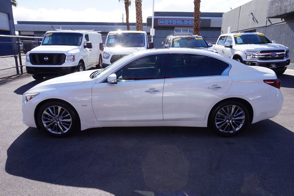 Used 2018 INFINITI Q50 Luxe w/ Cargo Package (L95) RWD image 3