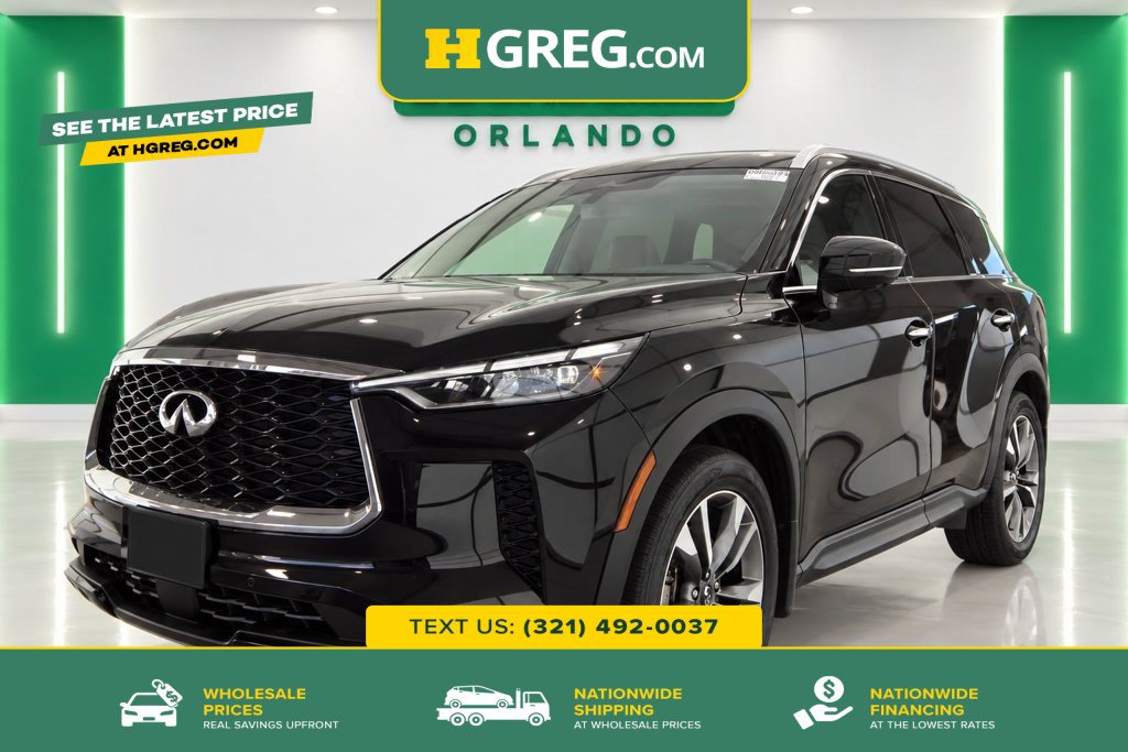 Used 2023 INFINITI QX60 Luxe w/ Cargo Package AWD/4WD image 1