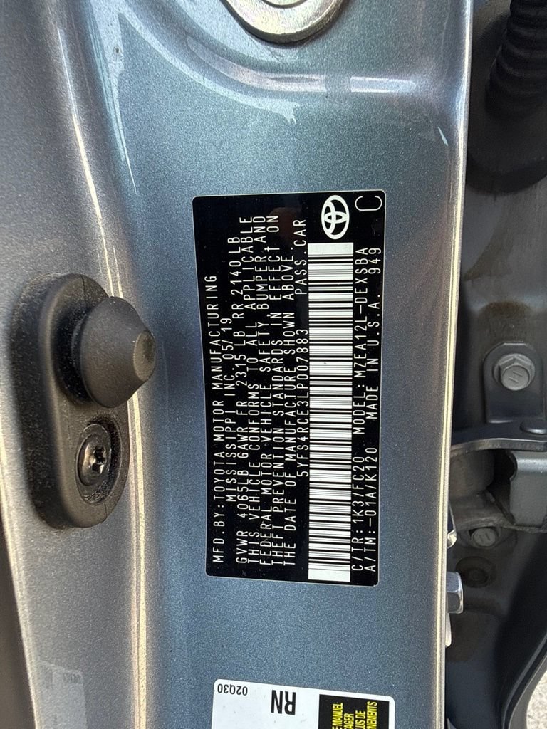 Used 2020 Toyota Corolla SE FWD image 24