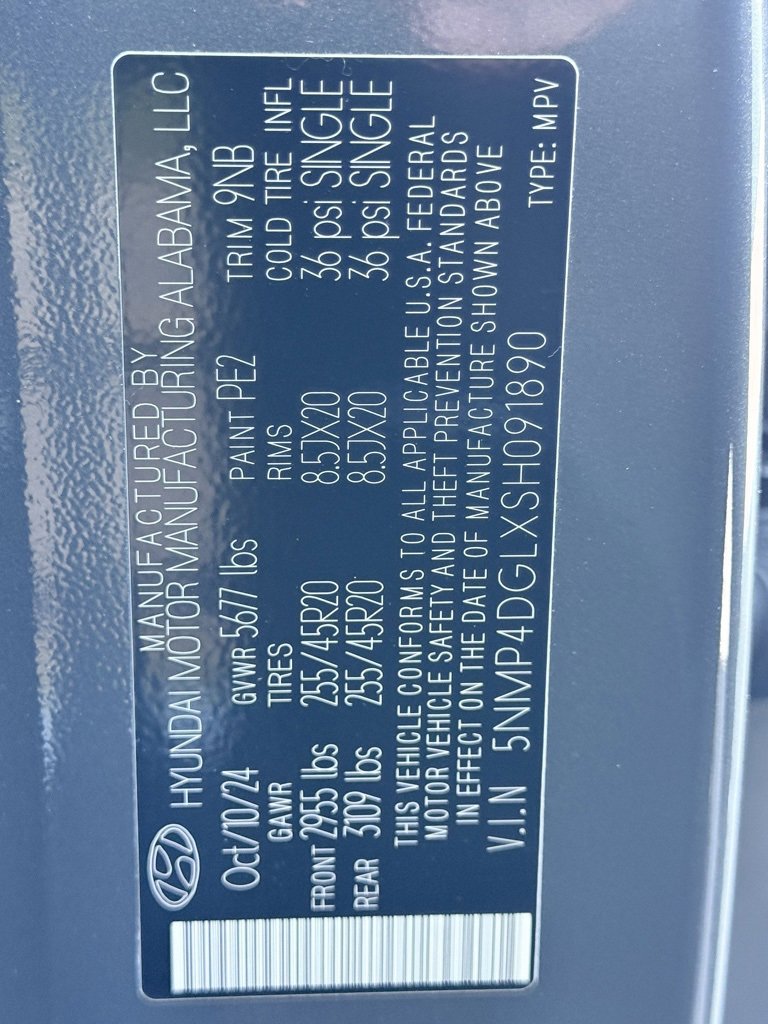 New 2025 Hyundai Santa Fe Limited image 35