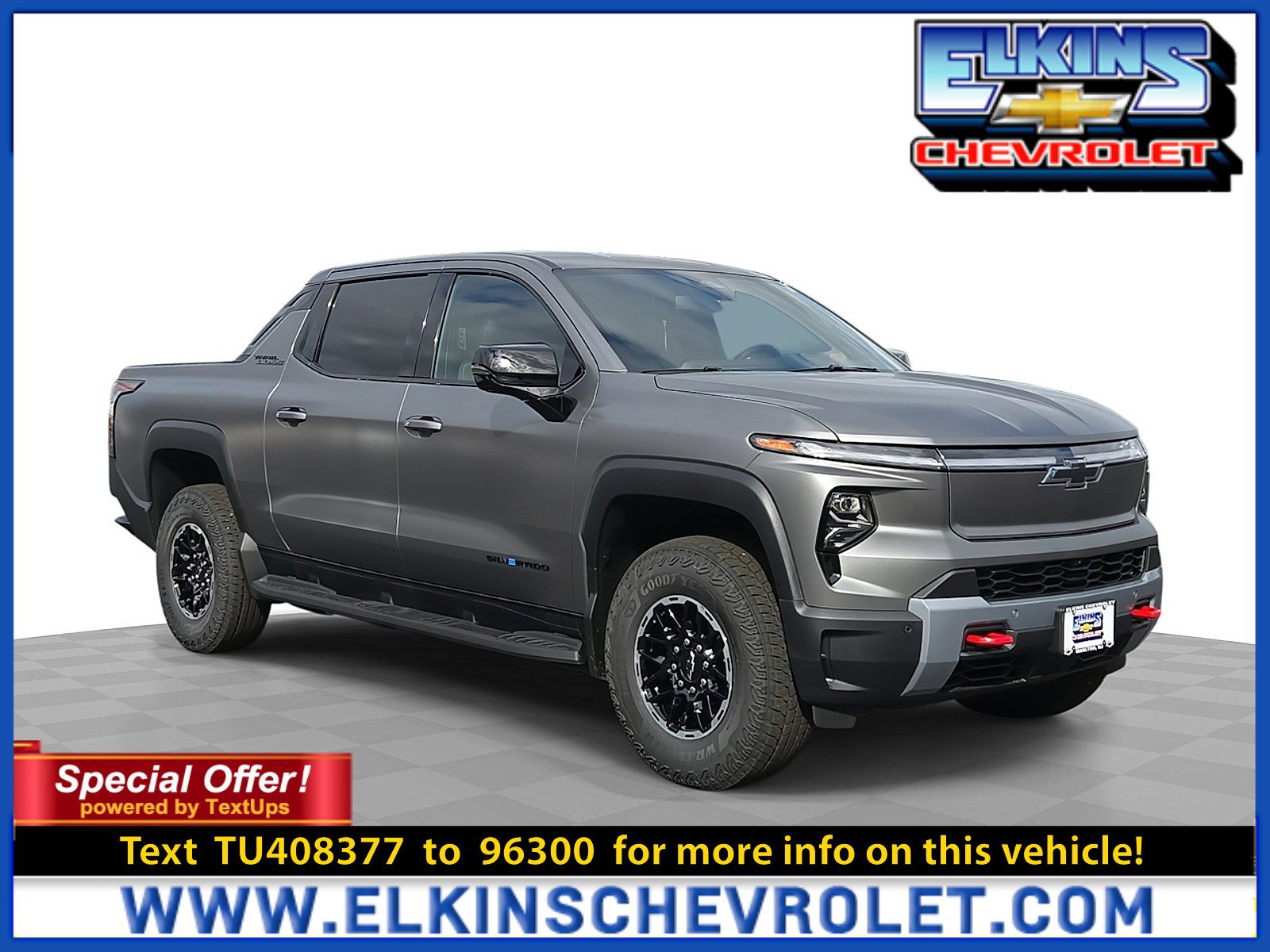 New 2026 Chevrolet Silverado EV Trail Boss w/ Plus Package